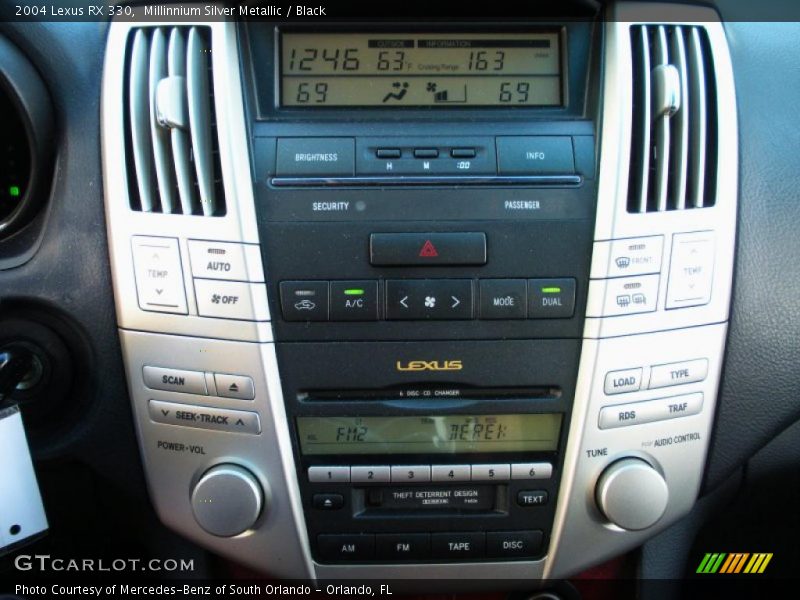 Millinnium Silver Metallic / Black 2004 Lexus RX 330