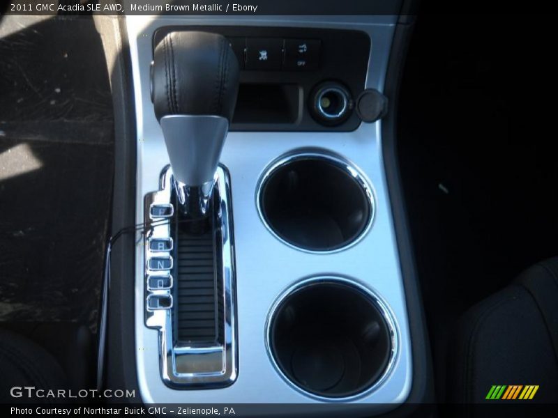 Medium Brown Metallic / Ebony 2011 GMC Acadia SLE AWD