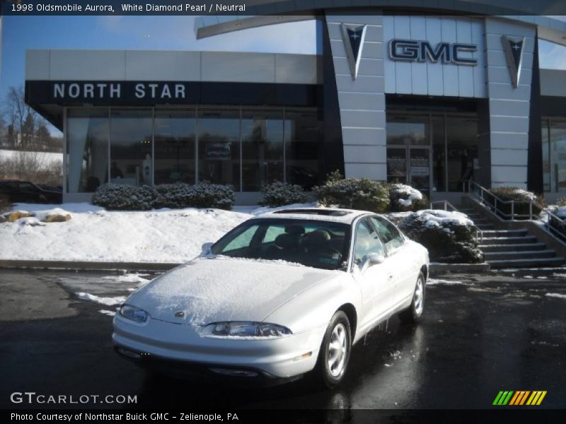 White Diamond Pearl / Neutral 1998 Oldsmobile Aurora