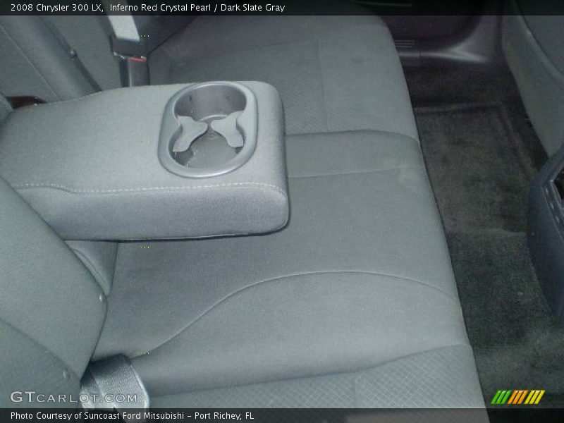 Inferno Red Crystal Pearl / Dark Slate Gray 2008 Chrysler 300 LX
