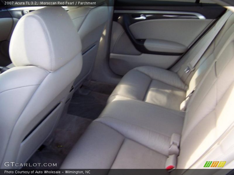 Moroccan Red Pearl / Parchment 2007 Acura TL 3.2