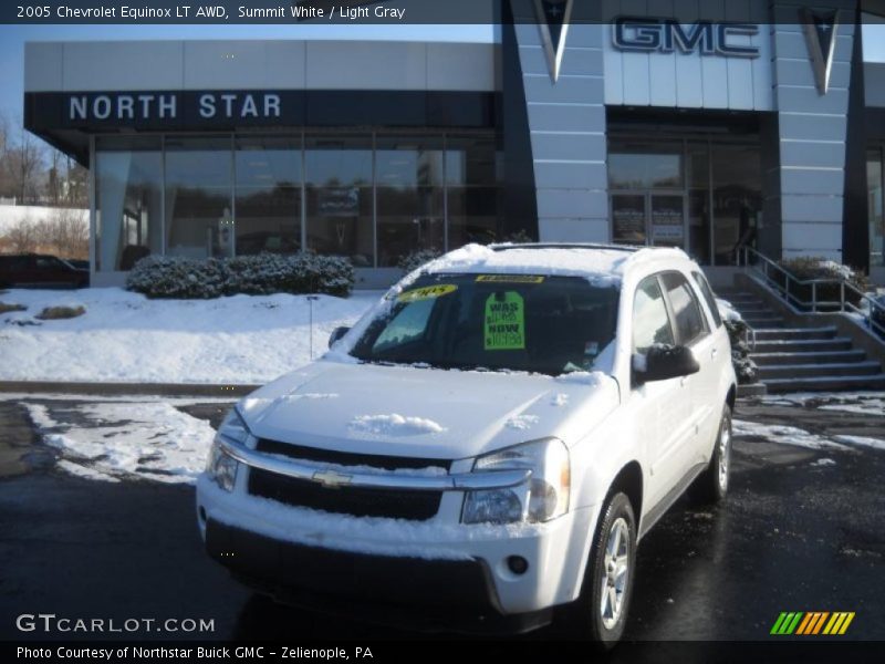 Summit White / Light Gray 2005 Chevrolet Equinox LT AWD