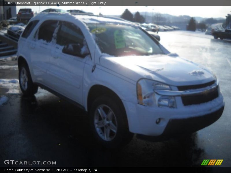 Summit White / Light Gray 2005 Chevrolet Equinox LT AWD