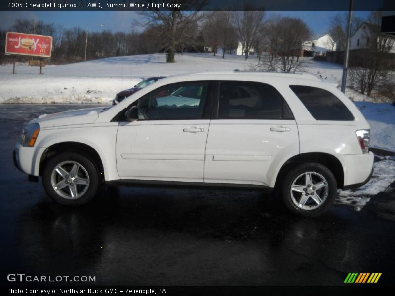 Summit White / Light Gray 2005 Chevrolet Equinox LT AWD