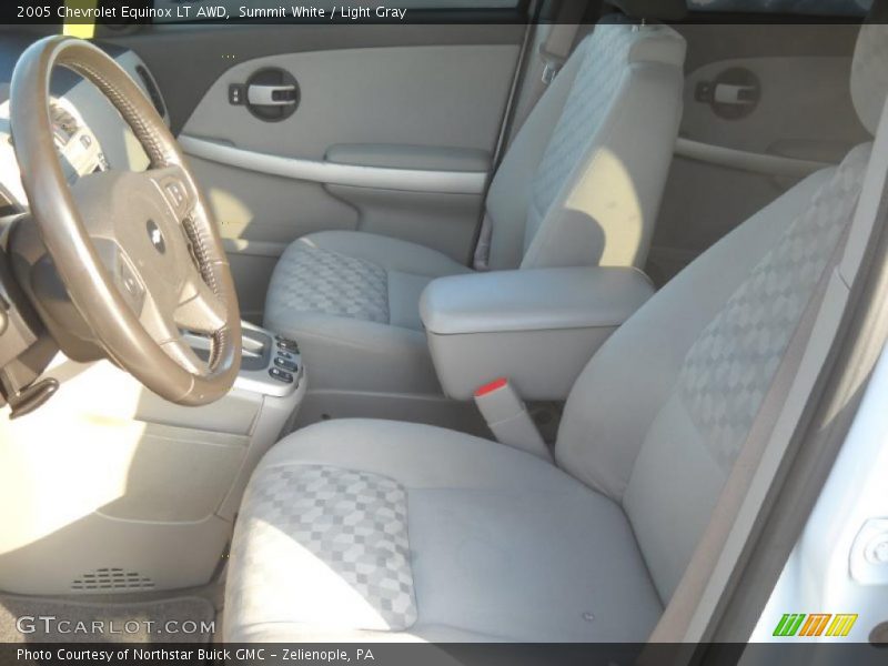 Summit White / Light Gray 2005 Chevrolet Equinox LT AWD