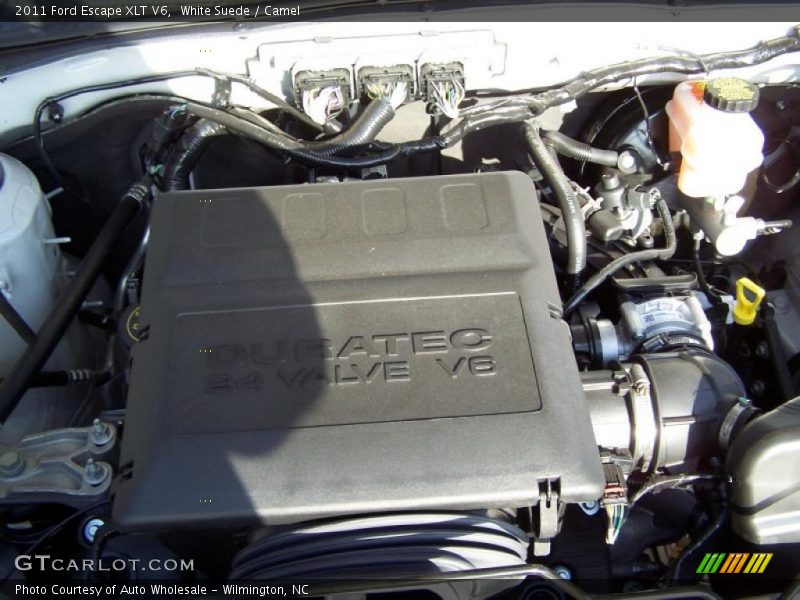 White Suede / Camel 2011 Ford Escape XLT V6
