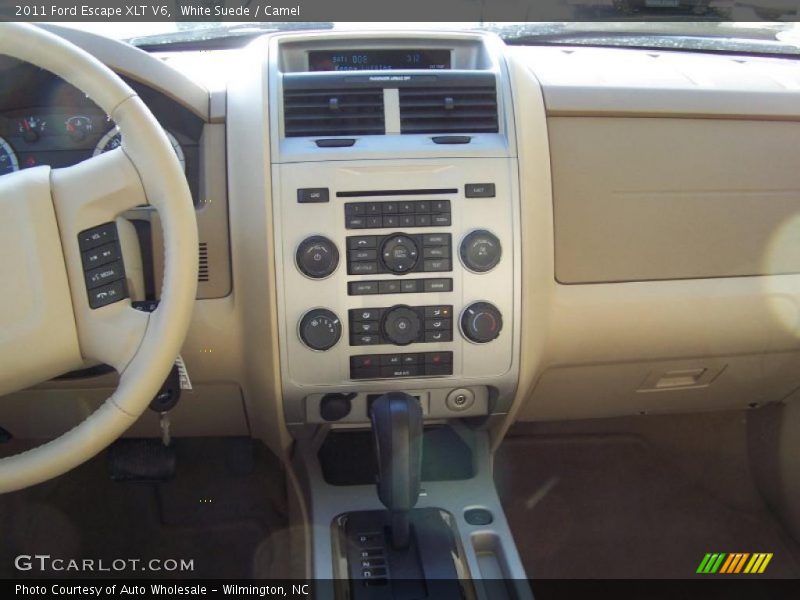 White Suede / Camel 2011 Ford Escape XLT V6