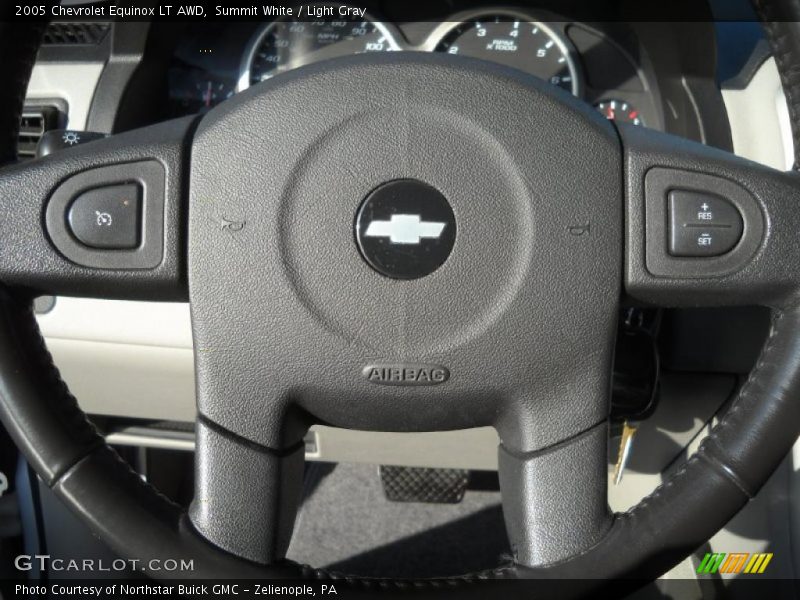 Summit White / Light Gray 2005 Chevrolet Equinox LT AWD
