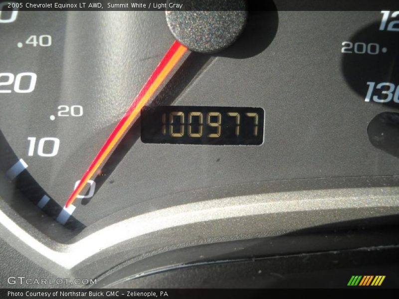 Summit White / Light Gray 2005 Chevrolet Equinox LT AWD