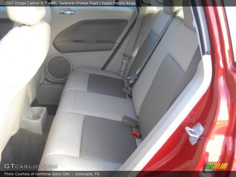 Sunburst Orange Pearl / Pastel Pebble Beige 2007 Dodge Caliber R/T AWD
