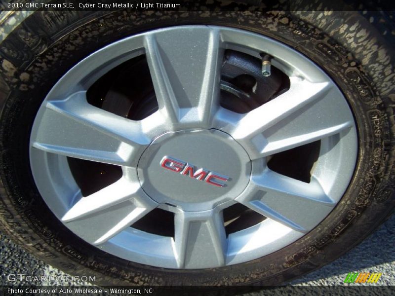 Cyber Gray Metallic / Light Titanium 2010 GMC Terrain SLE