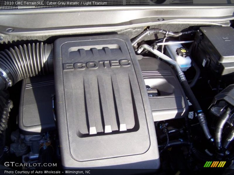 Cyber Gray Metallic / Light Titanium 2010 GMC Terrain SLE