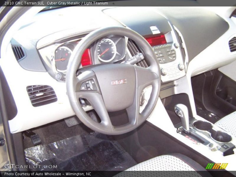 Cyber Gray Metallic / Light Titanium 2010 GMC Terrain SLE