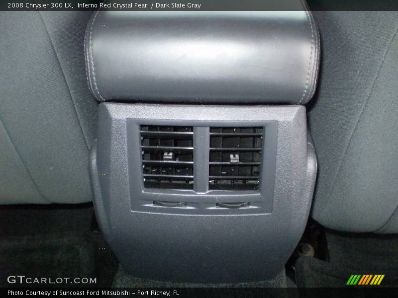 Inferno Red Crystal Pearl / Dark Slate Gray 2008 Chrysler 300 LX