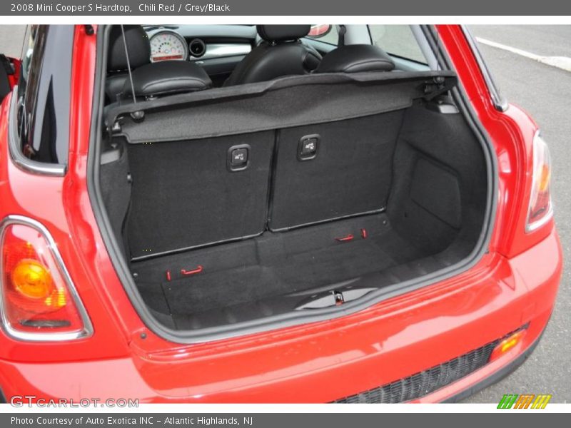 Chili Red / Grey/Black 2008 Mini Cooper S Hardtop