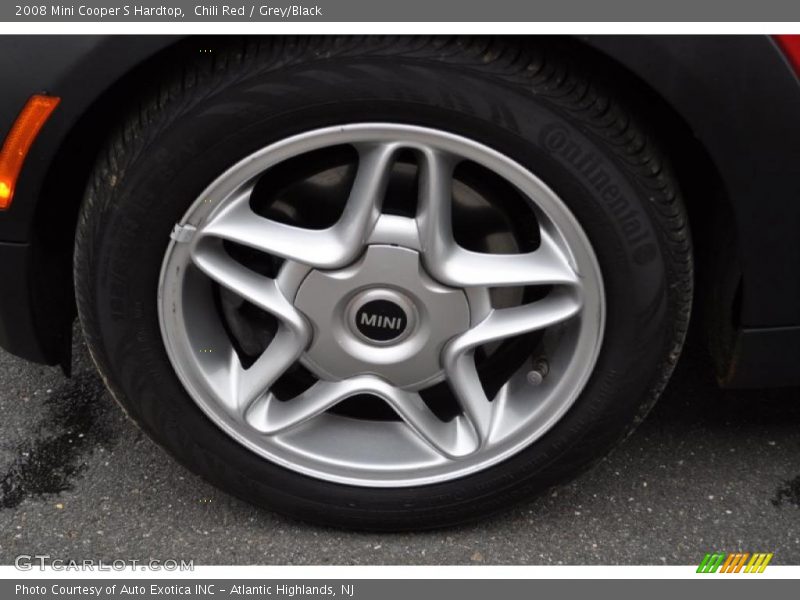 Chili Red / Grey/Black 2008 Mini Cooper S Hardtop