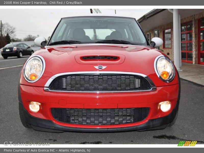 Chili Red / Grey/Black 2008 Mini Cooper S Hardtop
