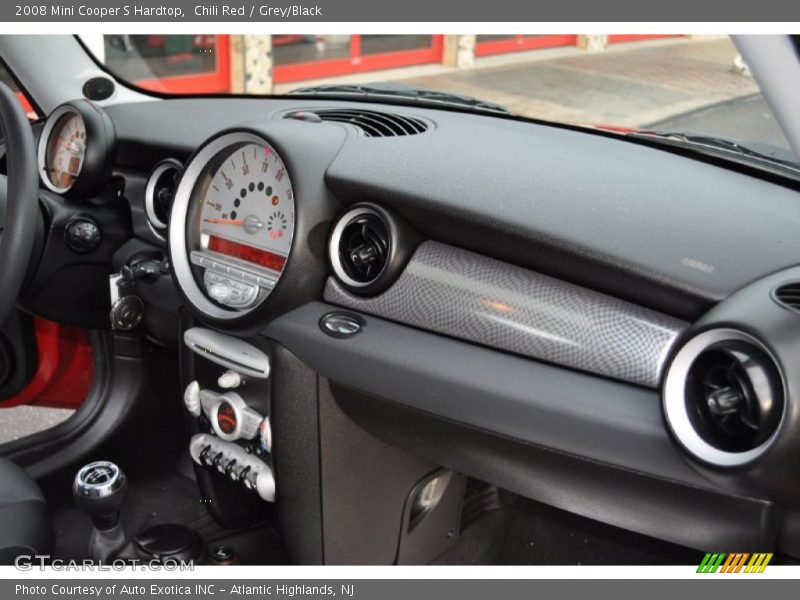 Chili Red / Grey/Black 2008 Mini Cooper S Hardtop