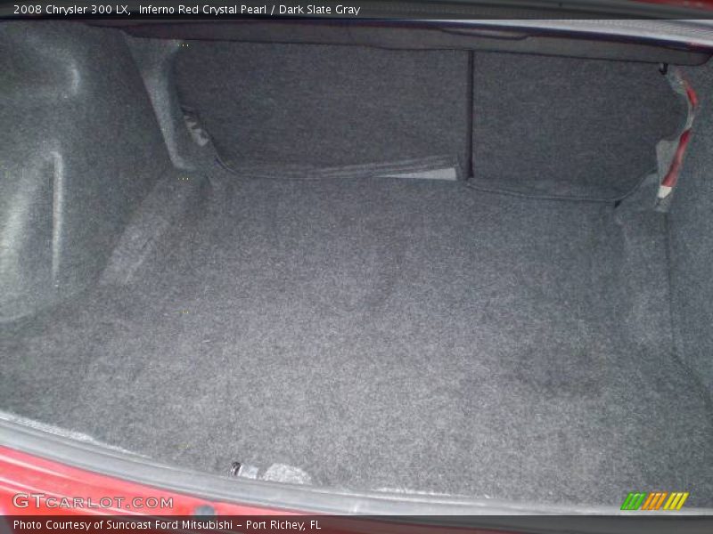 Inferno Red Crystal Pearl / Dark Slate Gray 2008 Chrysler 300 LX