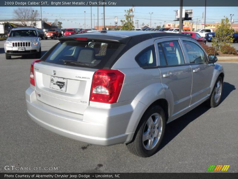Bright Silver Metallic / Dark Slate Gray 2009 Dodge Caliber SXT