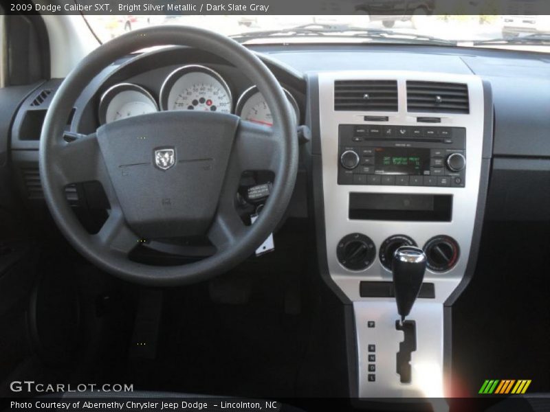 Bright Silver Metallic / Dark Slate Gray 2009 Dodge Caliber SXT