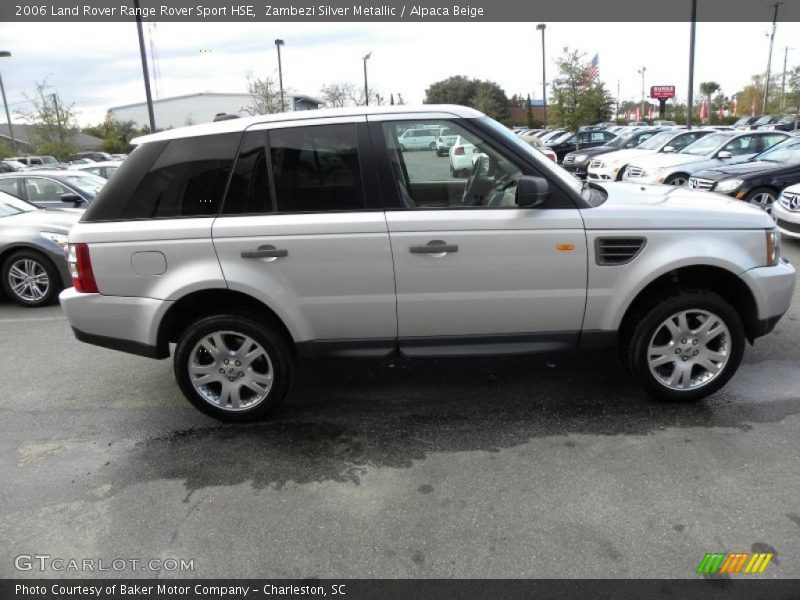 Zambezi Silver Metallic / Alpaca Beige 2006 Land Rover Range Rover Sport HSE