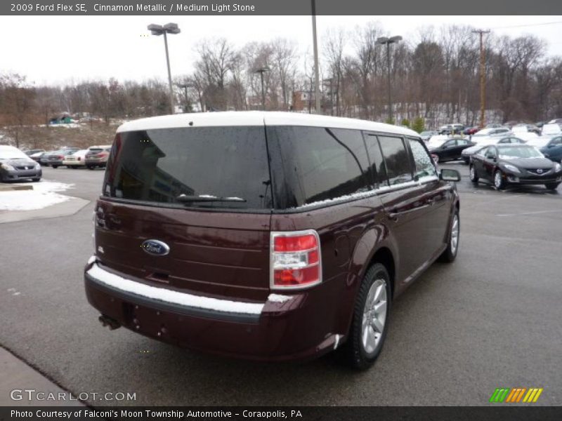 Cinnamon Metallic / Medium Light Stone 2009 Ford Flex SE