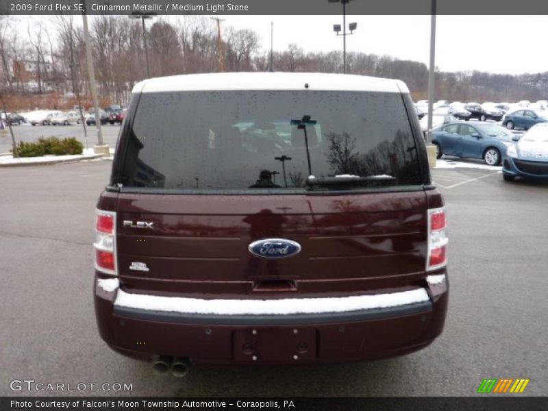 Cinnamon Metallic / Medium Light Stone 2009 Ford Flex SE