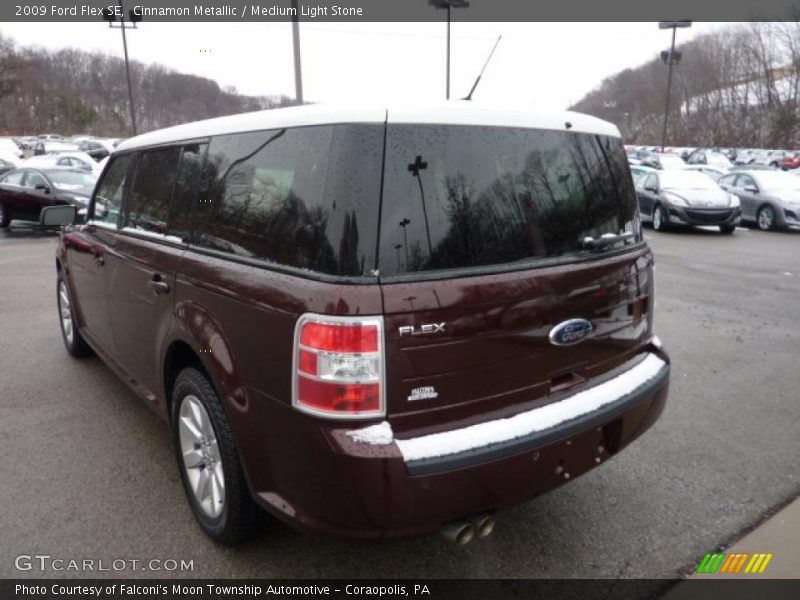 Cinnamon Metallic / Medium Light Stone 2009 Ford Flex SE