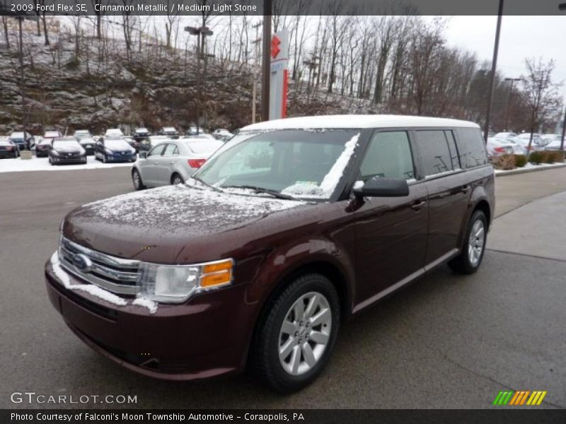 Cinnamon Metallic / Medium Light Stone 2009 Ford Flex SE