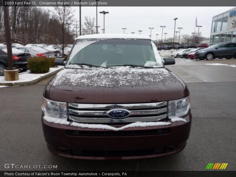 Cinnamon Metallic / Medium Light Stone 2009 Ford Flex SE