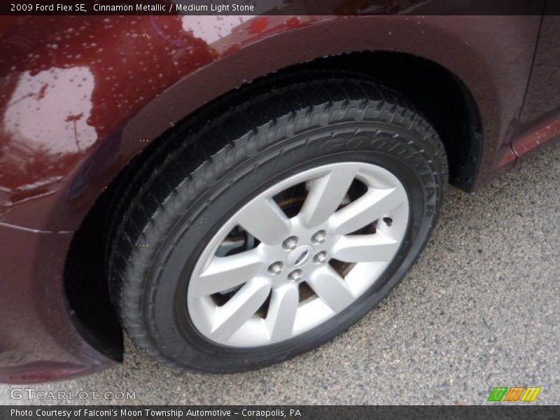 Cinnamon Metallic / Medium Light Stone 2009 Ford Flex SE