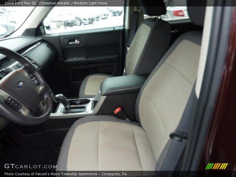 Cinnamon Metallic / Medium Light Stone 2009 Ford Flex SE
