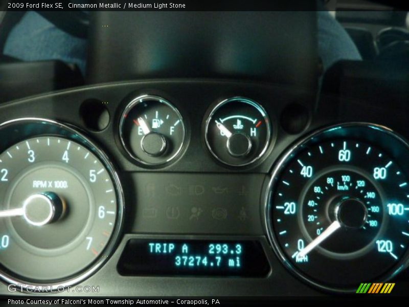 Cinnamon Metallic / Medium Light Stone 2009 Ford Flex SE