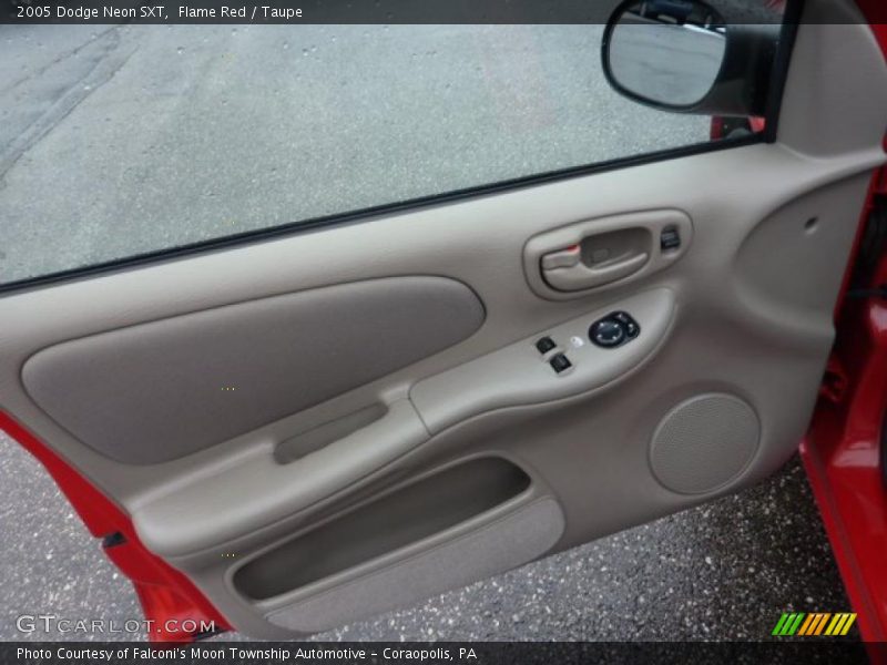 Flame Red / Taupe 2005 Dodge Neon SXT