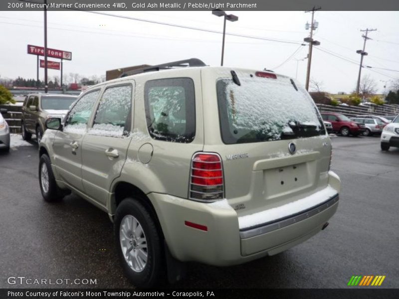 Gold Ash Metallic / Pebble/Light Parchment 2006 Mercury Mariner Convenience 4WD