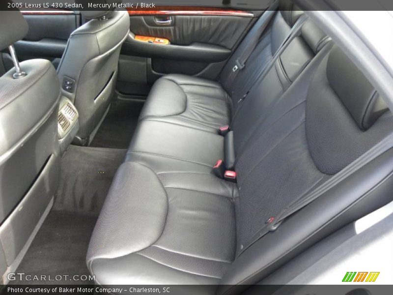 Mercury Metallic / Black 2005 Lexus LS 430 Sedan