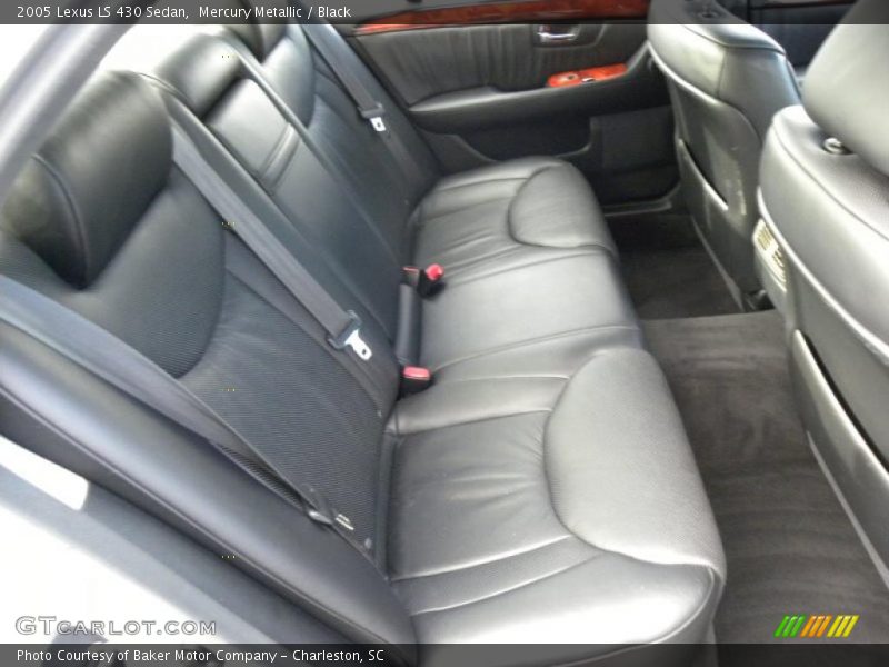 Mercury Metallic / Black 2005 Lexus LS 430 Sedan