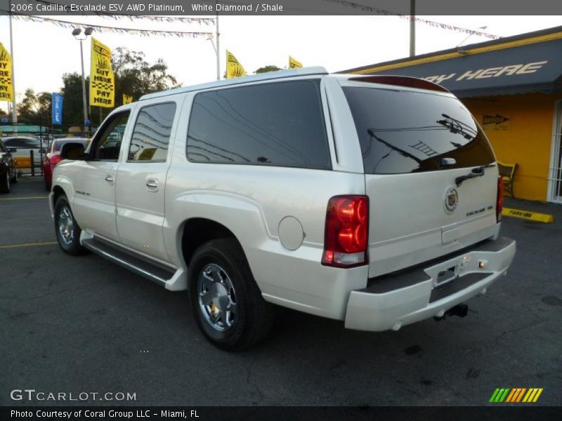 White Diamond / Shale 2006 Cadillac Escalade ESV AWD Platinum