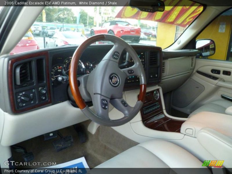 White Diamond / Shale 2006 Cadillac Escalade ESV AWD Platinum