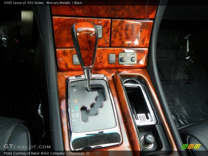 Mercury Metallic / Black 2005 Lexus LS 430 Sedan