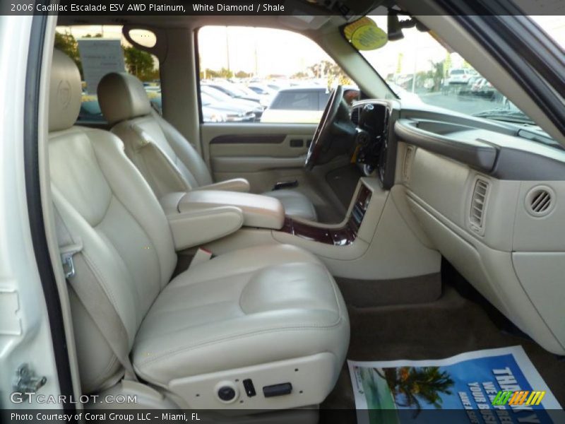 White Diamond / Shale 2006 Cadillac Escalade ESV AWD Platinum
