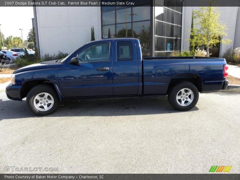  2007 Dakota SLT Club Cab Patriot Blue Pearl
