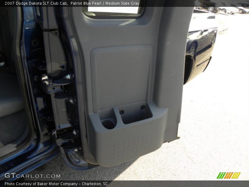 Patriot Blue Pearl / Medium Slate Gray 2007 Dodge Dakota SLT Club Cab