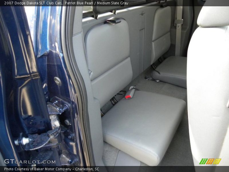 Patriot Blue Pearl / Medium Slate Gray 2007 Dodge Dakota SLT Club Cab