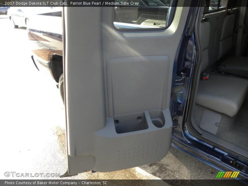 Patriot Blue Pearl / Medium Slate Gray 2007 Dodge Dakota SLT Club Cab