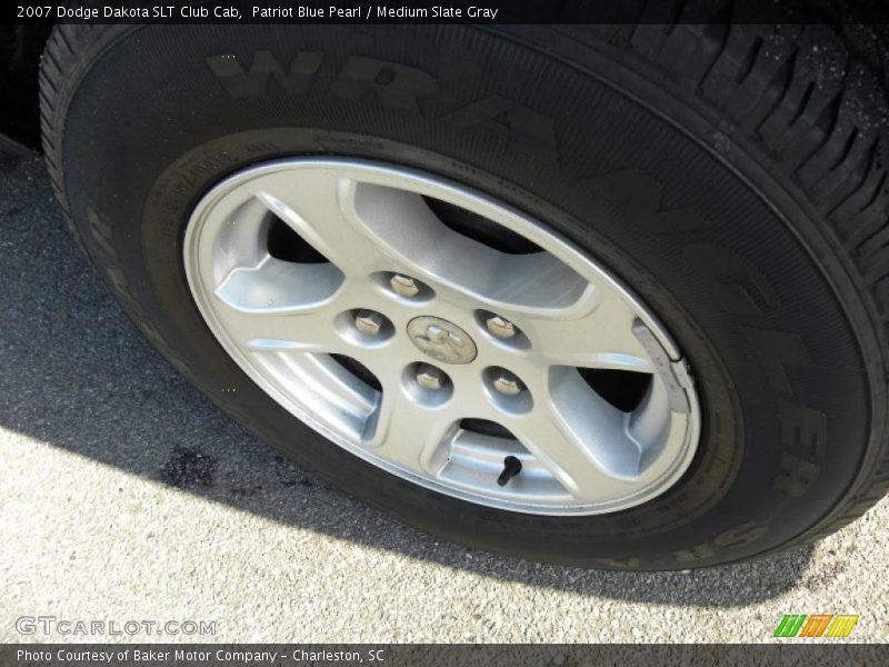 Patriot Blue Pearl / Medium Slate Gray 2007 Dodge Dakota SLT Club Cab