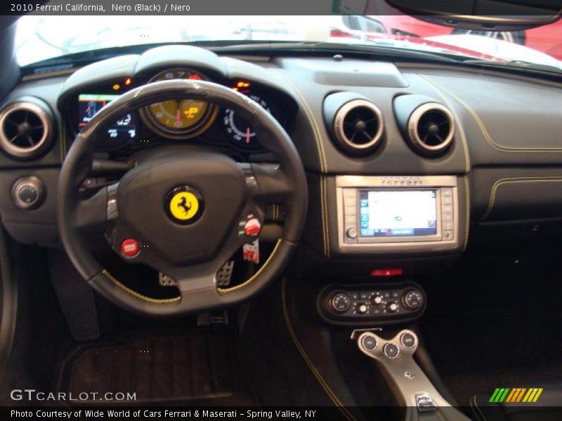 Dashboard of 2010 California 