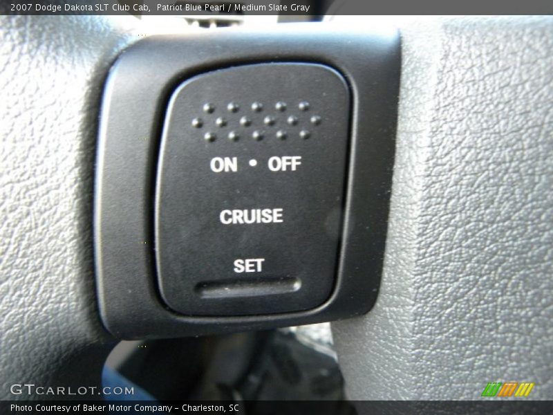 Patriot Blue Pearl / Medium Slate Gray 2007 Dodge Dakota SLT Club Cab