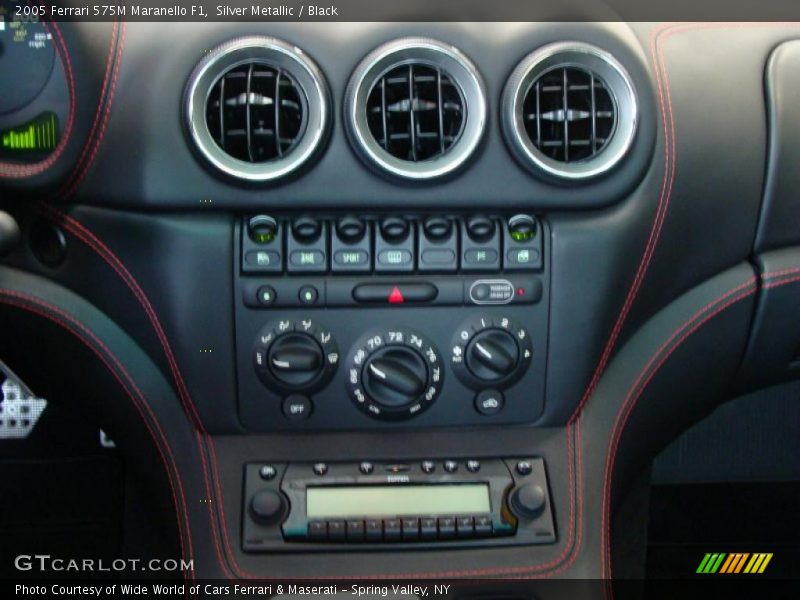 Controls of 2005 575M Maranello F1